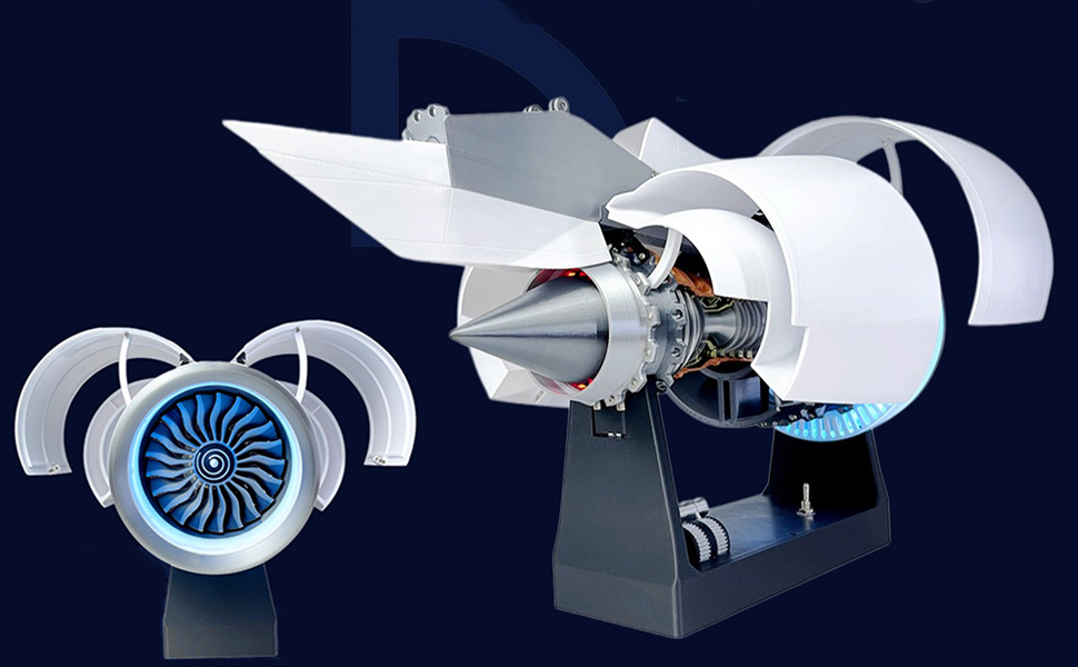 Amazon | エアバスA380 航空機 TR900 ターボファンエンジンモデル