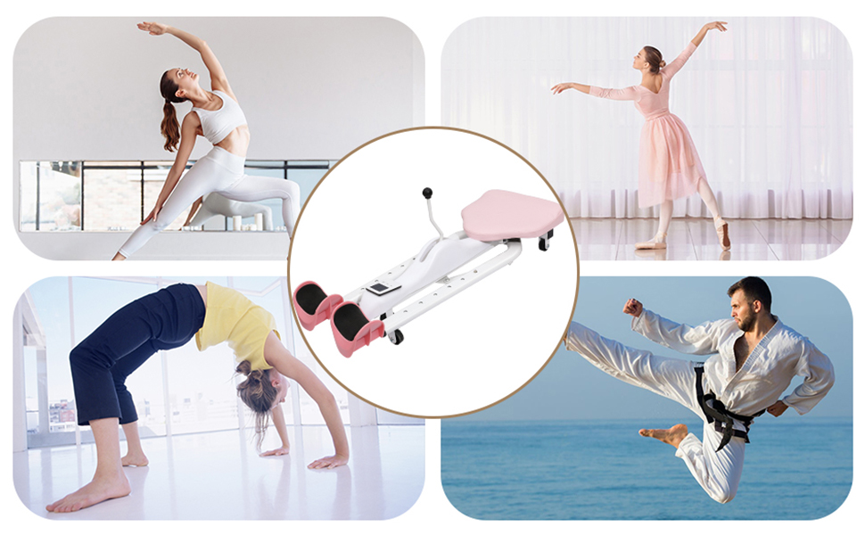 Amazon | 開脚マシーン レッグストレッチャー 人間工学設計 0~210°自由