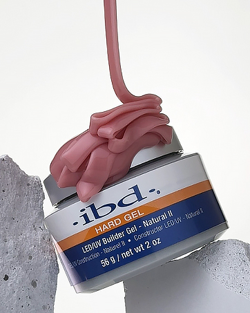 Amazon.com: ibd LED/UV French Xtreme Hard Gel - Clear Builder Gel