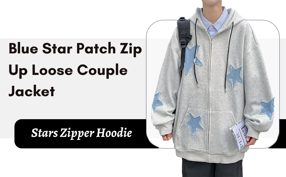 Amazon.com: BAIMORE Unisex Vintage Blue Star Patch Drawstring