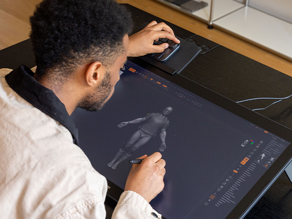 Amazon.co.jp: HUION 拡張テーブル KH01 227×132×19.6mm Kamvas Pro 27