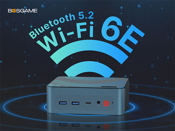 Amazon.com: BOSGAME P2 Lite Mini PC, 12th Gen Intel Core i5-12600H