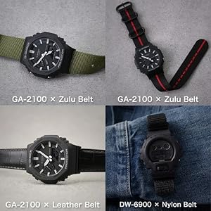 Amazon.co.jp: [MOD] G-SHOCK 互換 メタル アダプター ブラック G