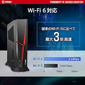 Amazon.co.jp: MSI TRIDENT A 12TH-400JP ゲーミングデスクトップPC 省