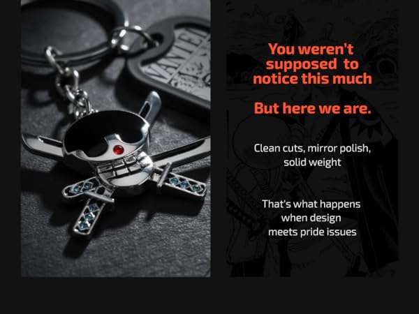 Amazon.com: Weeb Keychains One Piece Anime Keychain with Straw Hat