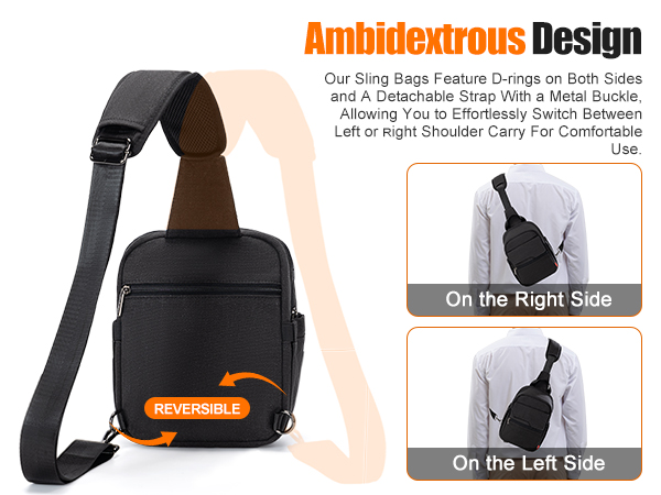 Amazon.com : Cwatcun Camera Sling Bag Compact Small Camera Case