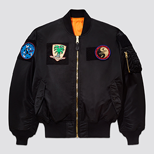 Amazon.com: Alpha X Steven Harrington MA-1 Flex Flight Bomber