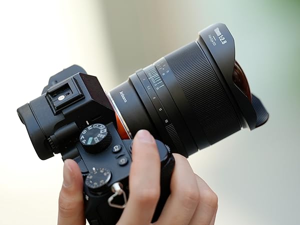 Amazon.co.jp: 7artisans 七工匠 10mm F2.8 II Eマウント ソニーE互換