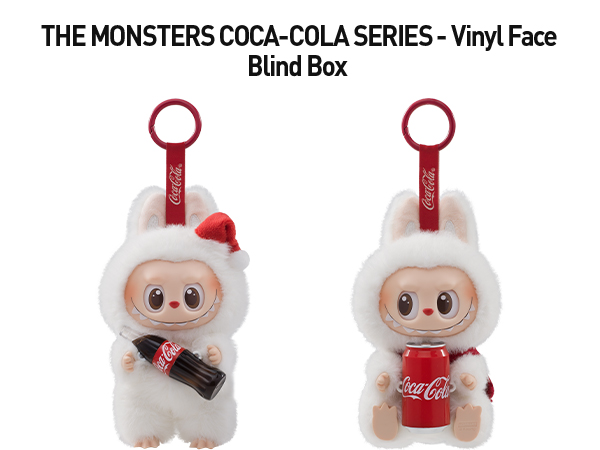 Amazon.com: POP MART The Monsters COCA-COLA Series-Vinyl Face