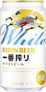 Amazon.co.jp: 一番搾り キリン ビール350ml×24本 ホワイトビール