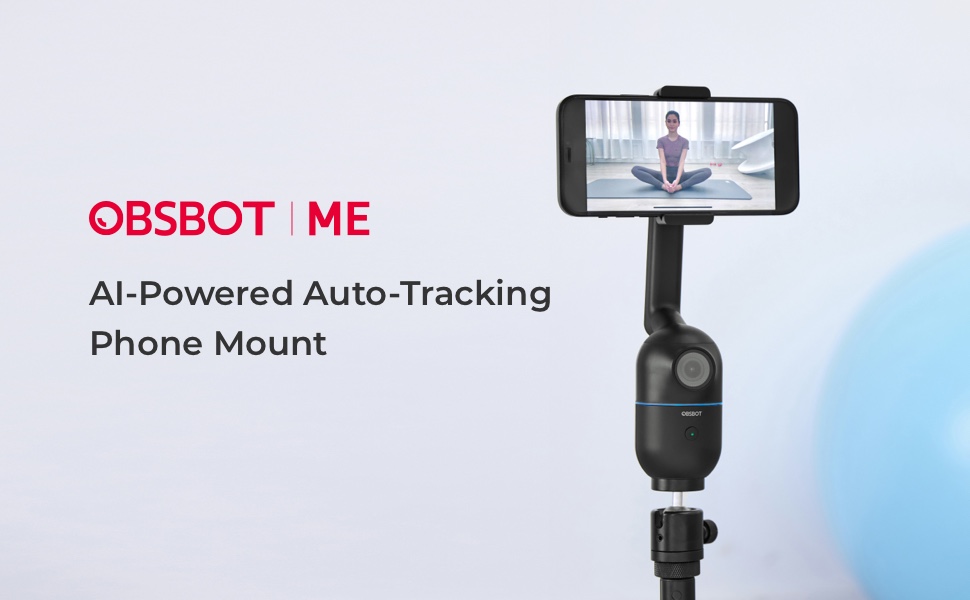 Amazon.com: OBSBOT Me AI-Powered Phone Mount, Auto-Tracking Phone