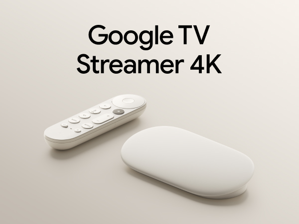 Google TV Streamer (4K) - Fast Streaming Entertainment With Voice