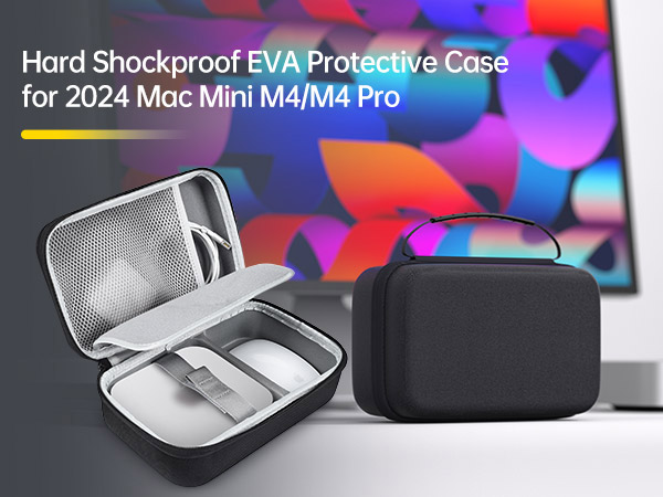 Amazon.com: Hard Travel Case Compatible with Apple 2024 Mac mini