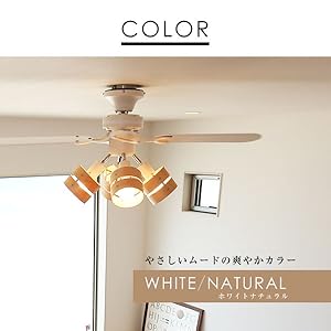 Amazon.co.jp : LOWYA ロウヤ 照明 シーリングファン シーリングライト