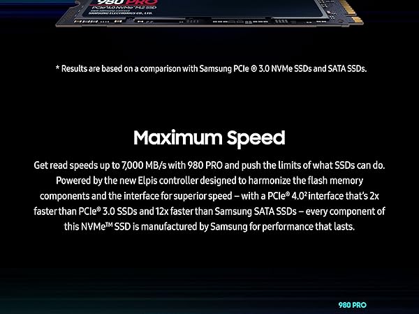 Amazon.com: Samsung 980 PRO SSD 2TB PCIe NVMe Gen 4 Gaming M.2