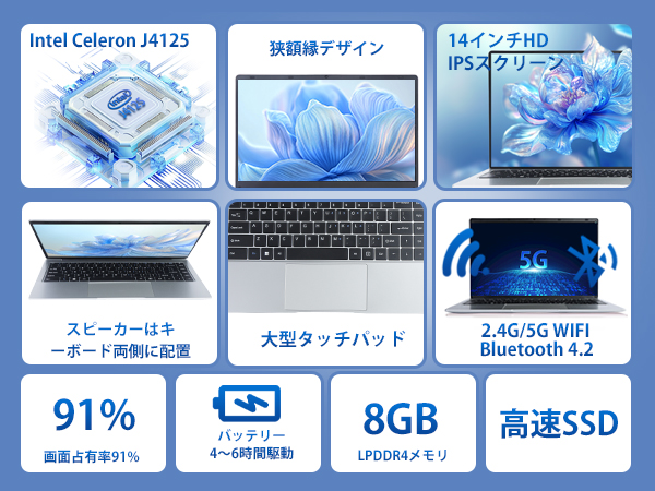 Amazon.co.jp: ESBOOKノートパソコン 【Windows 11 Pro&MS Office 2024