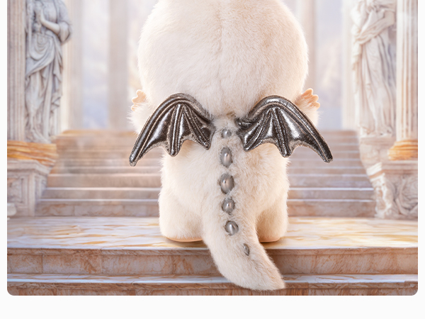 POP MART The Monsters - Angel in Clouds Vinyl Face Doll, LABUBU