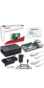Amazon.co.jp: GeeekPi スターターキット (Raspberry Pi 5 8GB 用