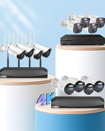 Amazon.co.jp: 【800万画素・双方向通話・赤青ランプ警告】WEILAILIFE