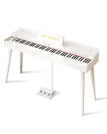 Amazon | SHEIRIN 電子ピアノ 88鍵盤 ハンマーアクション タッチ