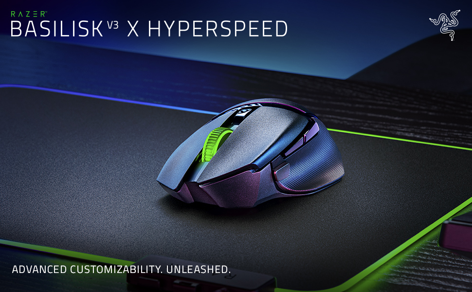 Amazon.co.jp: Razer Basilisk V3 X HyperSpeed ワイヤレスゲーミング