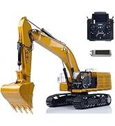Amazon.com: wheelfun 1/12 RC Hydraulic Metal Excavator for Dim H2