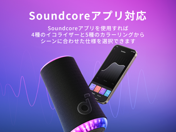 Amazon.co.jp: Anker Soundcore Glow Bluetooth スピーカー 【360