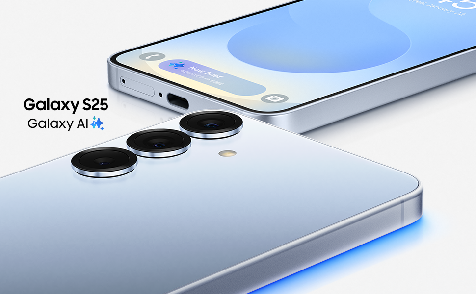 Amazon.co.jp: Samsung Galaxy S25 256GB | Ice Blue | Galaxy AI