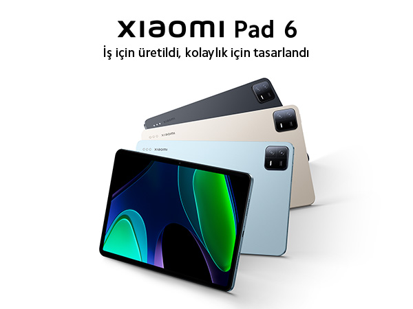 Xiaomi Pad 6 8GB Ram, 256GB Tablet, Gri : Amazon.com.tr: Elektronik
