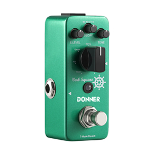Amazon.co.jp: Donner リバーブ エフェクター 7モード