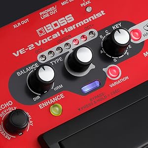 Amazon | BOSS ボス ボーカルハーモニスト VE-2 シンプル操作 電池駆動