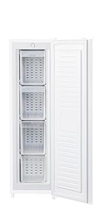 Amazon | [山善] 冷凍庫 70L 右開き YF-SU70(W) ホワイト 一人暮らし