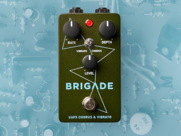 Amazon.com: Universal Audio Brigade Chorus and Vibrato Pedal