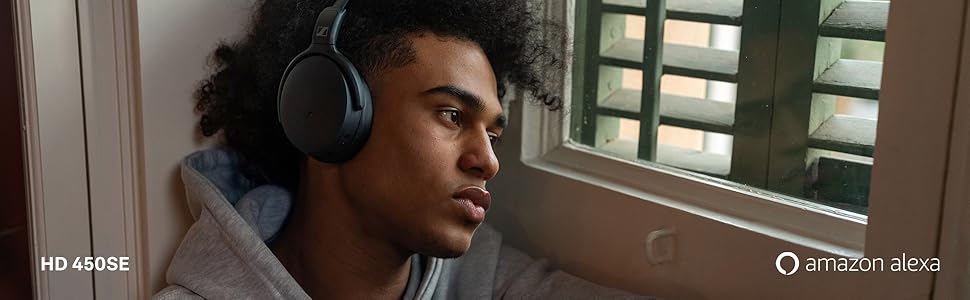 Amazon.com: Sennheiser HD 450SE Black Bluetooth 5.0 Wireless