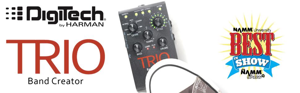 Amazon.com: Digitech TRIO Electric Guitar Multi Effect, Band