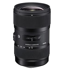 Amazon.com : Sigma 18-35mm F1.8 Art DC HSM Lens for Nikon : Camera