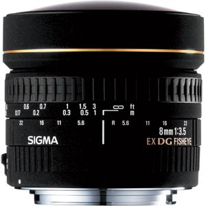 Amazon.com : Sigma 8mm f/3.5 EX DG Circular Fisheye Lens for Canon