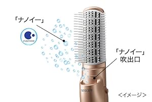 Amazon.co.jp: パナソニック くるくるドライヤー ナノケア ピンク
