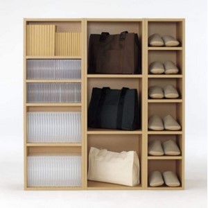 Amazon.co.jp: 無印良品 パルプボードボックス・マルチラック/ベージュ