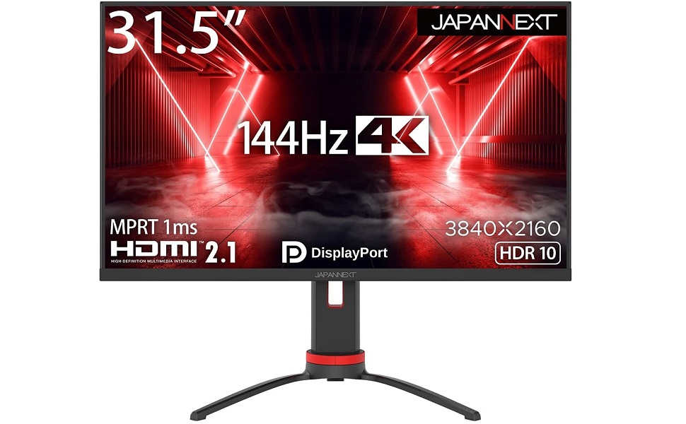 Amazon.co.jp: JAPANNEXT HDMI 2.1対応 31.5型 144Hz対応4Kゲーミング