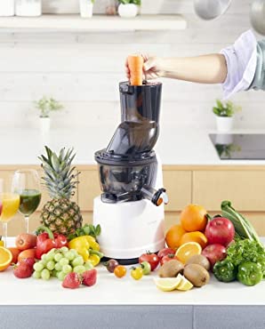Amazon | Kuvings クビンス ホールスロージューサーEVO-800 ホワイト