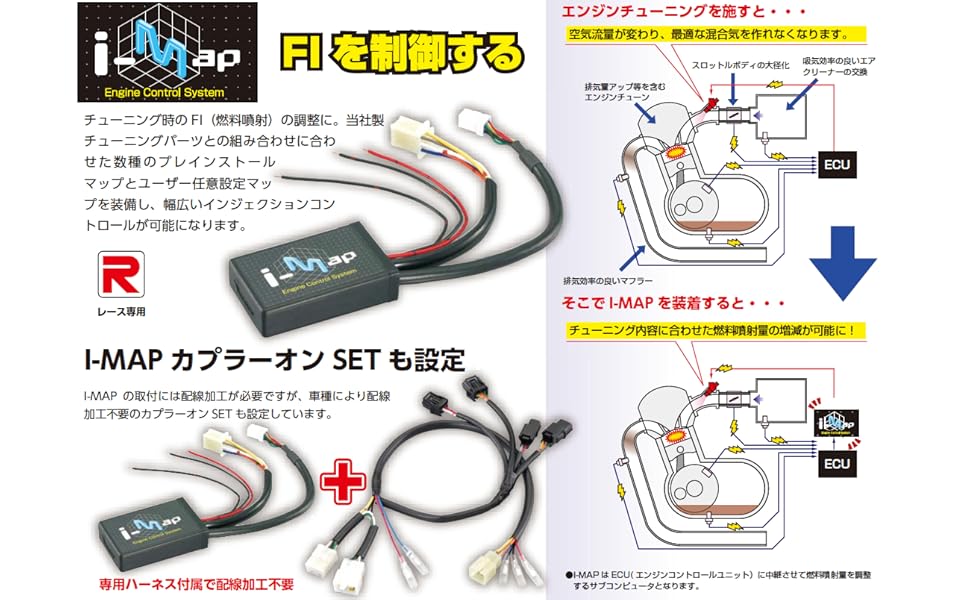 Amazon | キタコ (KITACO) i-mapカプラーオンセット ジョグ/-DX/-ZR