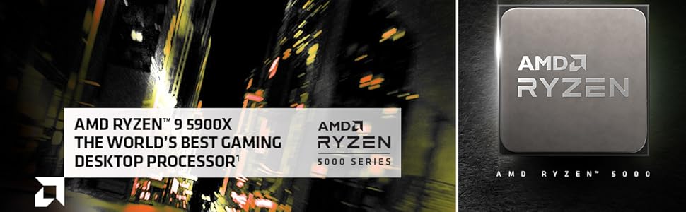 Amazon.com: AMD Ryzen 9 5900X 12-core, 24-Thread Unlocked Desktop