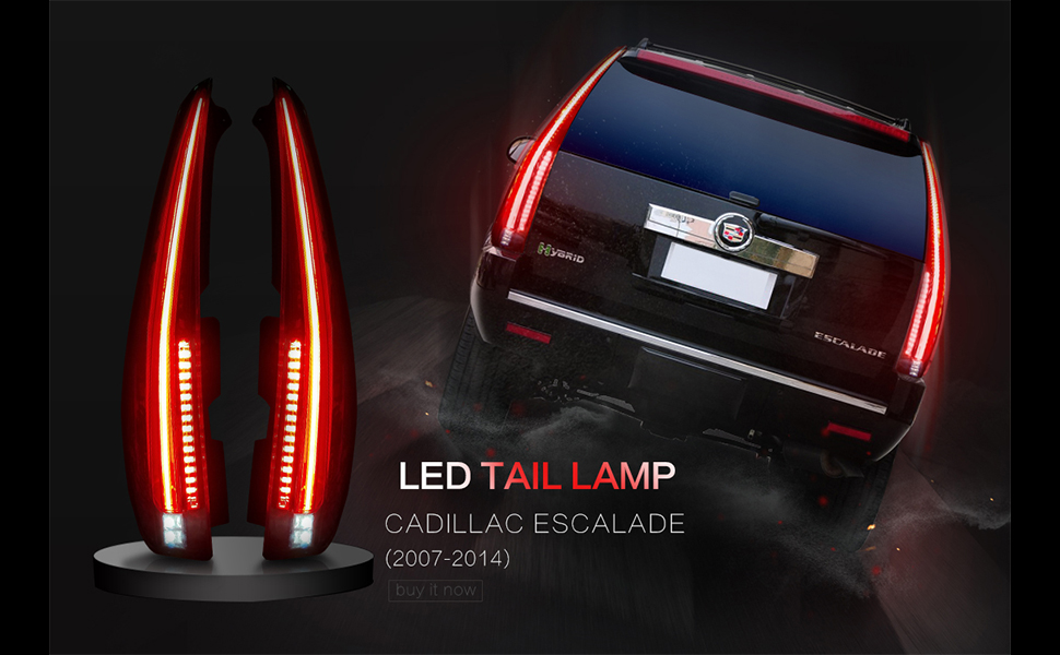 Amazon | USEKA キャデラック エスカレード テールランプ テールライト