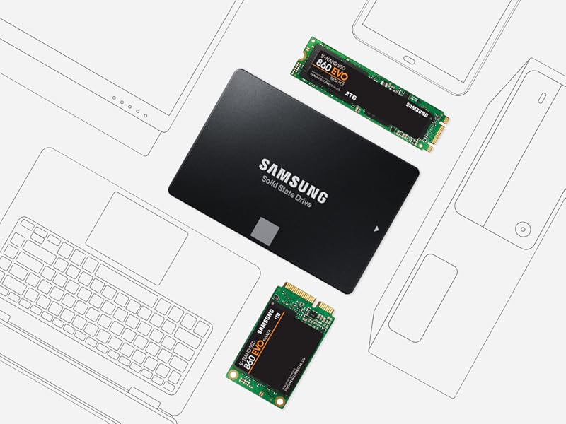 Amazon.com: Samsung SSD 860 EVO 250GB 2.5 Inch SATA III Internal