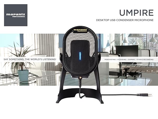 Amazon.com: Marantz Professional Umpire - USB Microphone for