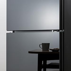 Amazon.co.jp: アイリスプラザ 冷蔵庫 81L 小型 右開き ミラーガラス