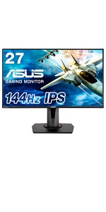 Amazon.co.jp: ASUSゲーミングモニター24.5インチ VG258Q(1ms/144HZ