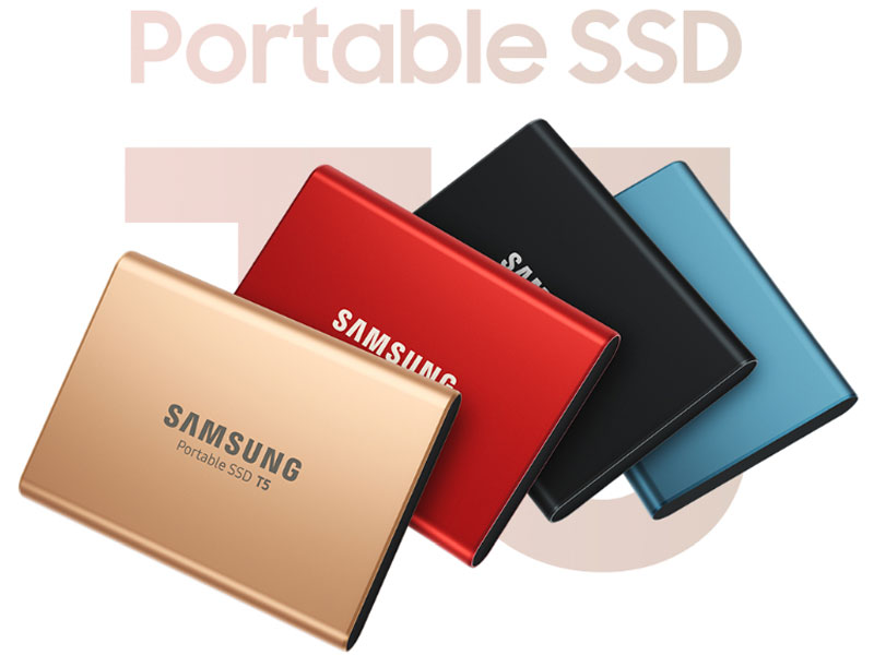 Amazon.com: SAMSUNG T5 Portable SSD 1TB - Up to 540MB/s - USB 3.1