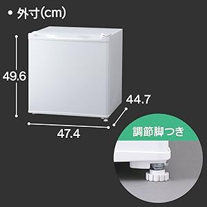 アイリスプラザ 冷凍庫 PF-A32FD-W ホワイト 1ドア アイリスプラザ